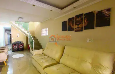 Sobrado com 3 dormitórios à venda, 161 m² por r$ 757.900,00 - jardim rosa de franca - guarulhos/sp