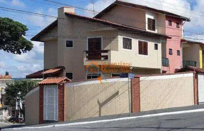 Sobrado com 3 dormitórios à venda por r$ 740.000,00 - jardim vila galvão - guarulhos/sp