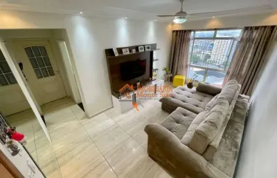 Apartamento com 3 dormitórios à venda, 107 m² por r$ 422.000,00 - centro - guarulhos/sp
