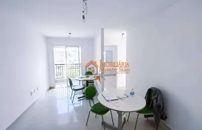 Apartamento com 2 dormitórios à venda, 48 m² por r$ 376.078,14 - vila galvão - guarulhos/sp