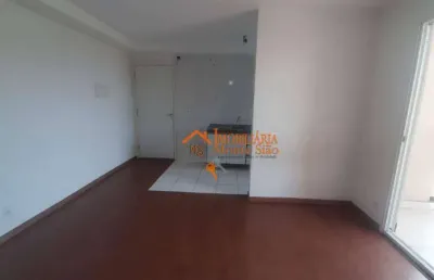 Apartamento com 3 dormitórios à venda, 57 m² por r$ 325.000,00 - jardim las vegas - guarulhos/sp