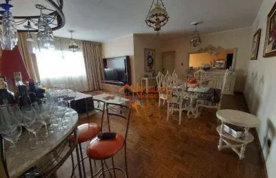 Apartamento com 3 dormitórios para compra no edificio  nahim rachid, 120 m² por r$ 446.000 - centro - guarulhos/sp