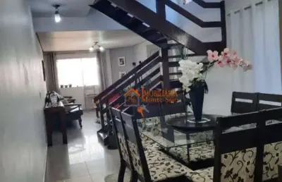 Sobrado com 3 dormitórios à venda, 124 m² por r$ 578.999,99 - jardim santa clara - guarulhos/sp