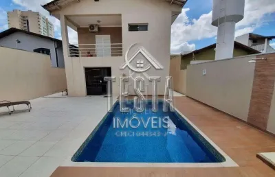 Casa com 5 quartos sendo 4 suítes, 450m2 á venda r$2.100.000,00 ou aluguel r$6.200,00/mês parque jardim europa (bauru)