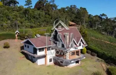 Casa á venda - campos do jordão com vista infinita para serra mantiqueira
