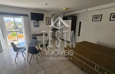 Cobertura mobiliada para aluguel com 1 quarto em vila nova cidade universitária, bauru - sp