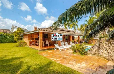 Casa em condomínio fechado com 4 quartos à venda na ezio renato joão mora, 236, jardim acapulco, guarujá por r$ 2.298.000