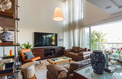 Casa em condomínio fechado com 4 quartos à venda na rua dom paulo pedrosa, 150, real parque, são paulo por r$ 2.990.000