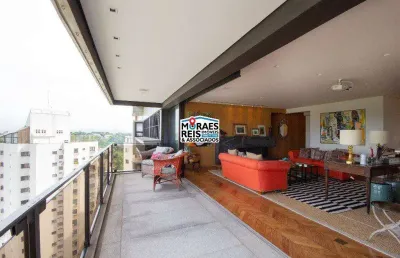 Apartamento com 3 quartos à venda na barão de santa eulalia, 400, real parque, são paulo por r$ 4.900.000