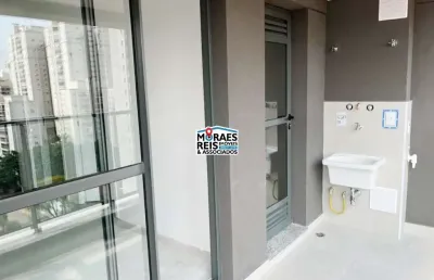 Apartamento com 1 quarto à venda na rua barão do triunfo, 2081, brooklin paulista, são paulo por r$ 689.000