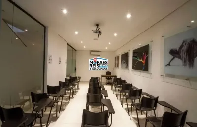 Sala comercial para alugar na rua andréa paulinetti, 406, jardim das acacias, são paulo por r$ 6.000