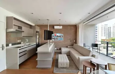 Apartamento com 1 quarto à venda na rua elvira ferraz, 250, vila olímpia, são paulo por r$ 1.810.000
