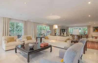 Apartamento com 5 quartos à venda na desembargador amorim lima, 120, jardim guedala, são paulo por r$ 8.000.000