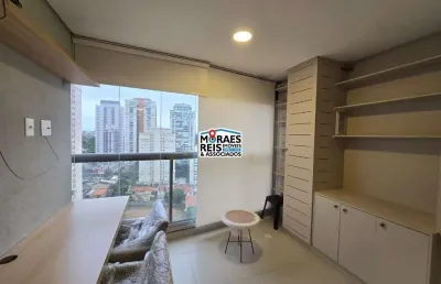Apartamento com 1 quarto para alugar na rua joão de lacerda soares, 31, brooklin, são paulo por r$ 4.900