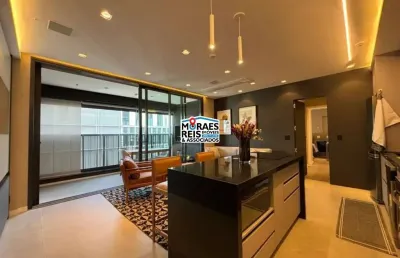 Apartamento com 1 quarto para alugar na avenida roque petroni júnior, 630, brooklin, são paulo por r$ 10.000