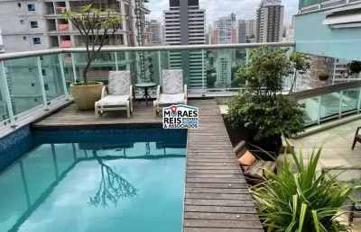 Cobertura com 3 quartos para alugar na rua apinajés, 242, perdizes, são paulo por r$ 25.000
