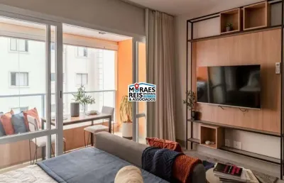Apartamento com 1 quarto para alugar na rua vieira de morais, 1936, campo belo, são paulo por r$ 5.100