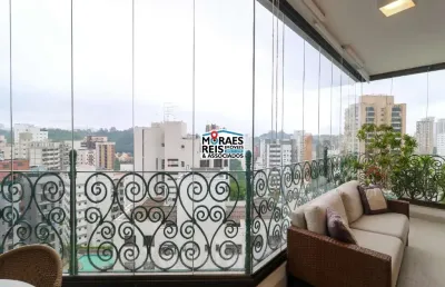 Apartamento com 4 quartos à venda na rua dom paulo pedrosa, 1242, real parque, são paulo por r$ 2.500.000