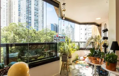 Apartamento com 3 quartos à venda na avenida padre antônio josé dos santos, 233, cidade monções, são paulo por r$ 1.990.000