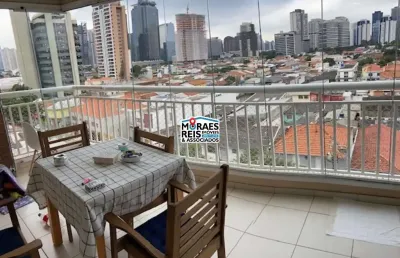 Apartamento com 3 quartos para alugar na rua américo brasiliense, 1349, chácara santo antônio, são paulo por r$ 5.500