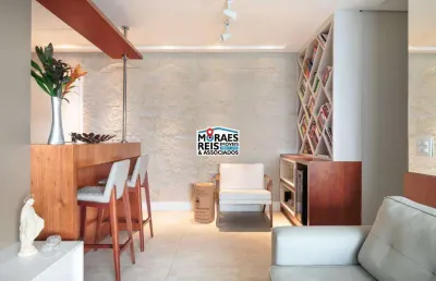 Apartamento com 2 quartos para alugar na rua pássaros e flores, 223, brooklin, são paulo por r$ 6.500