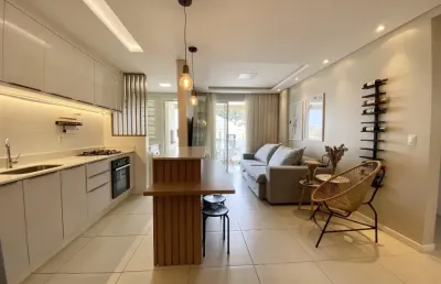 Apartamento com 03 quartos sendo 01 suíte 02 bwc localizado em areias são josé sc.
