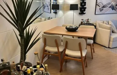 Apartamento à venda no itacorubi com 02 quartos sendo 01 suíte e 02 bwc localizado em florianópolis sc.