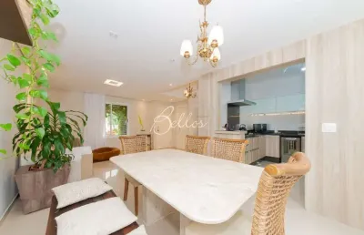 Casa em condomínio fechado com 3 quartos à venda na rua victório viezzer, 470, mercês, curitiba por r$ 1.170.000
