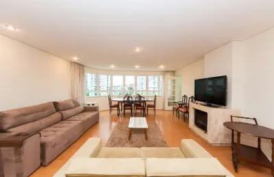 Apartamento com 4 quartos à venda na rua professor pedro viriato parigot de souza, 1609, mossunguê, curitiba por r$ 2.900.000