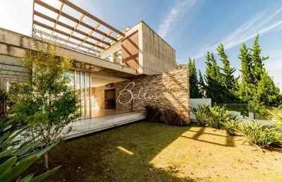 Casa em condomínio fechado com 4 quartos à venda na rua luiz tramontin, 1345, campo comprido, curitiba por r$ 5.993.000