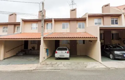 Casa em condomínio fechado com 3 quartos à venda na rua elias moyses schelela, 537, uberaba, curitiba por r$ 450.000