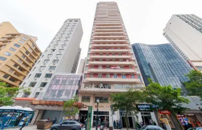 Sala comercial com 3 salas à venda na avenida luiz xavier, 68, centro, curitiba por r$ 150.000