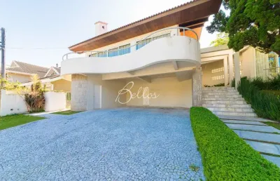 Casa em condomínio fechado com 5 quartos à venda na rua são leopoldo, 709, seminário, curitiba por r$ 5.700.000