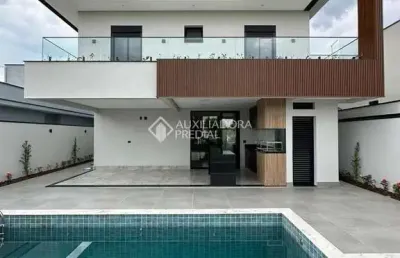Casa em condomínio fechado com 4 quartos à venda na uvaia, 651, jardim residencial alto de itaici, indaiatuba, 255 m2 por r$ 2.099.000