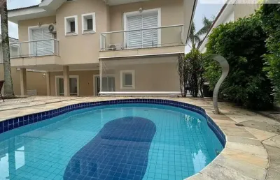 Casa em condomínio fechado com 4 quartos para alugar na alameda mar egeu, 124, dezoito do forte empresarial/alphaville., barueri por r$ 20.000