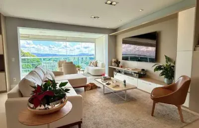 Apartamento com 3 quartos à venda na alameda américa, 365, tamboré, santana de parnaíba, 202 m2 por r$ 2.800.000