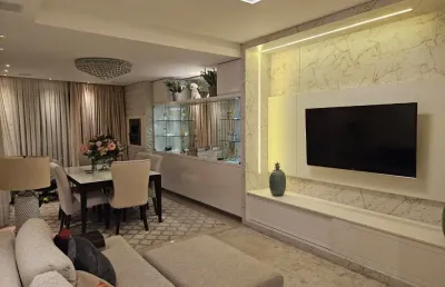 Apartamento 2 demi-suíte + 2 suítes em balneário camboriú