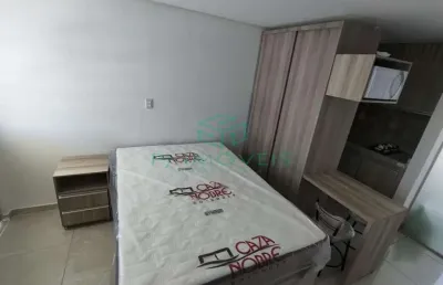 Flat mobiliado a beira mar em casa caiada, olinda/pe