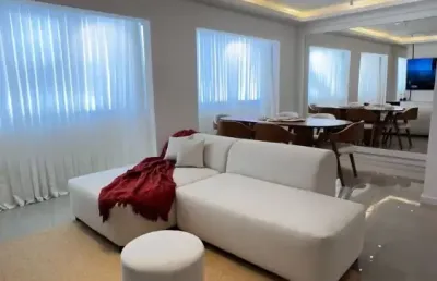 Apartamento quadra mar mobiliado à venda em balneário camboriú