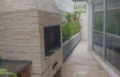 Frente ao mar, sobrado com 3 quartos à venda, 170 m² por r$ 750.000 - enseada – p – ruffinos - guarujá/sp
