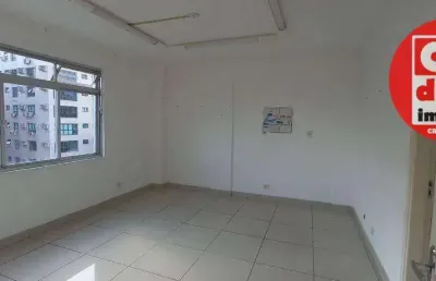 Sala para alugar, 70 m² por r$ 2.900,00/mês - boqueirão - santos/sp
