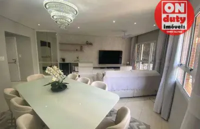 Apartamento à venda, 147 m² por r$ 955.000,00 - barra funda - guarujá/sp