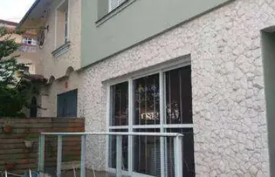 Sobrado com 5 dormitórios à venda, 290 m² por r$ 1.800.000,00 - boqueirão - santos/sp