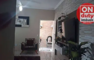 Sobrado com 3 dormitórios à venda, 190 m² por r$ 409.000,00 - vila áurea (vicente de carvalho) - guarujá/sp