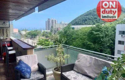 Cobertura com 4 quartos à venda, 275 m² por r$ 585.000 - enseada - guarujá/sp