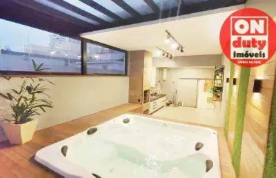 Cobertura com 3 quartos à venda na Avenida Doutor Bernardino de Campos, Gonzaga, Santos