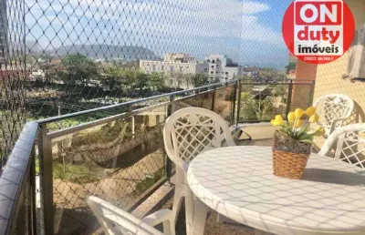Cobertura com 3 quartos, 130 m² - venda /locação - enseada - guarujá/sp