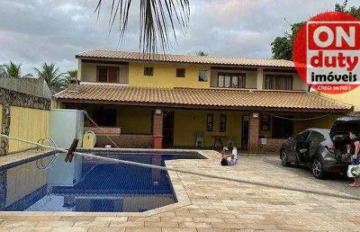 Casa com 6 dormitórios à venda por r$ 1.100.000,00 - jardim virginia - guarujá/sp