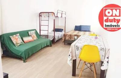 Apartamento 1 dormitório à venda - gonzaga - santos/sp