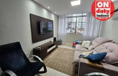 Apartamento à venda, 70 m² por r$ 636.000,00 - aparecida - santos/sp